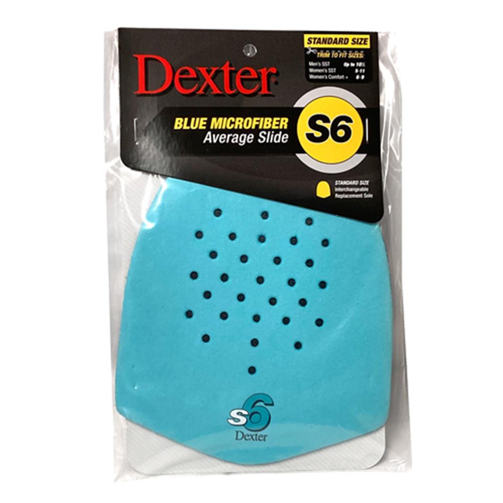 Dexter S6 Blue Microfiber SST Slide Sole- Cut to Fit (Not compatible with Dexter T·H·E 9 shoes)