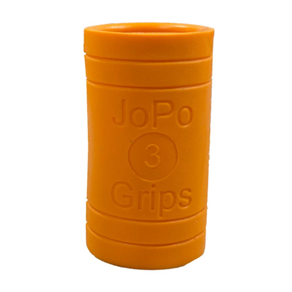 JoPo Power Oval/Oval Dots Finger Insert Orange- Pack of 2