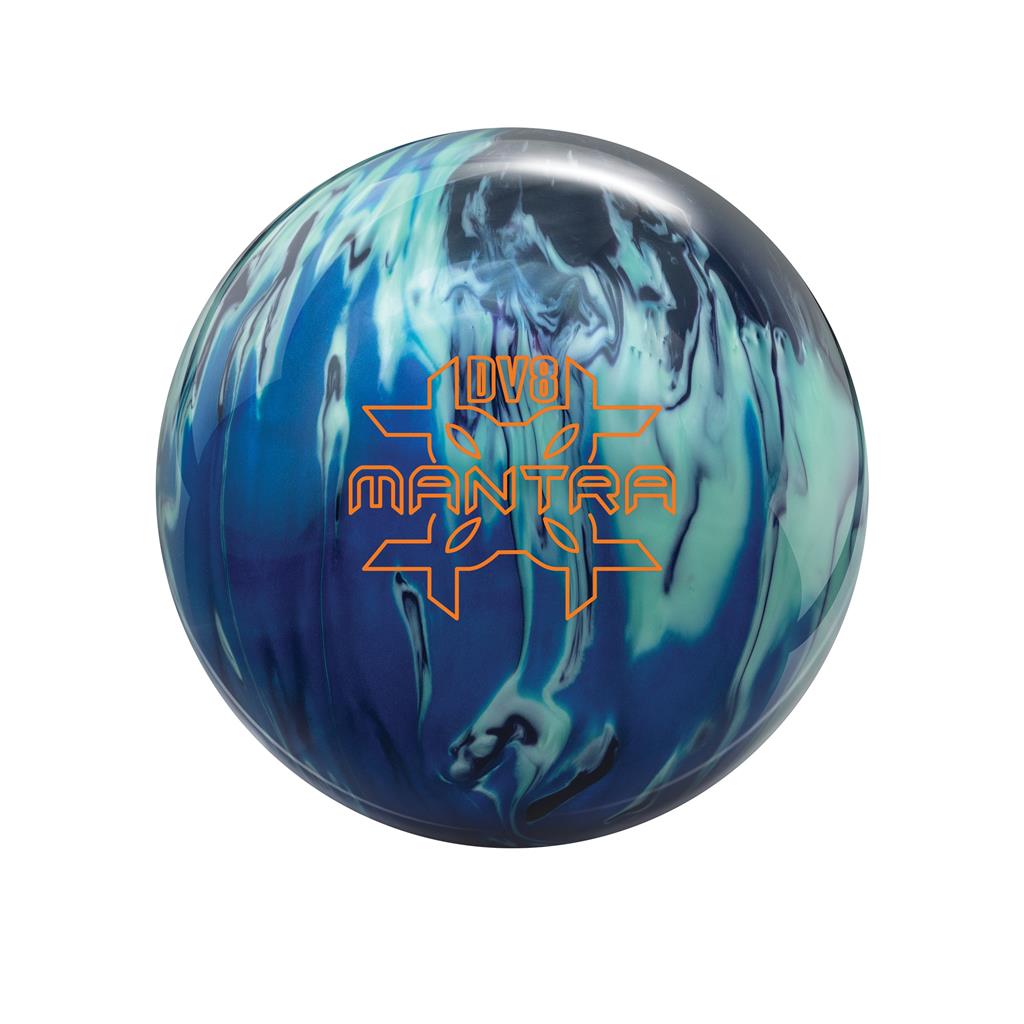 DV8 Mantra Bowling Ball - Black/Mint/Blue