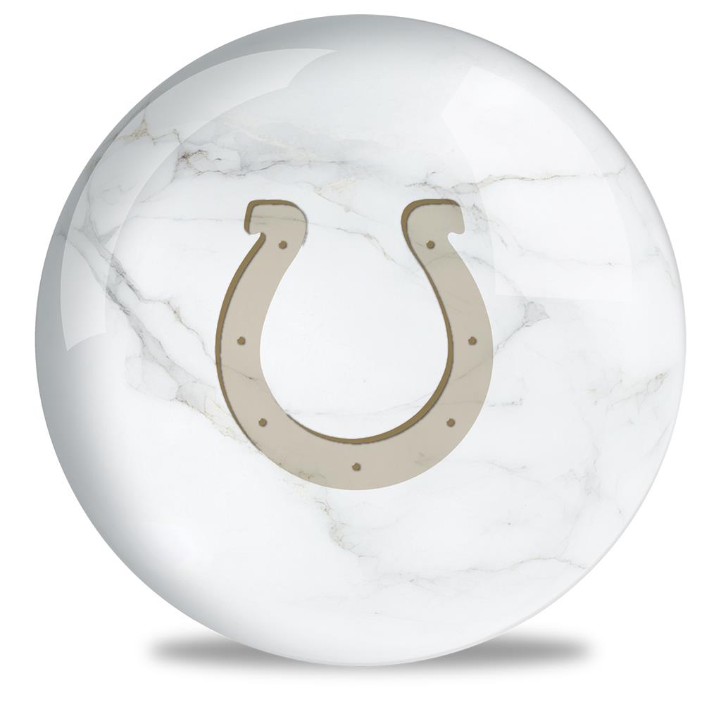 NFL Bowling Ball Marble Indianapolis Colts