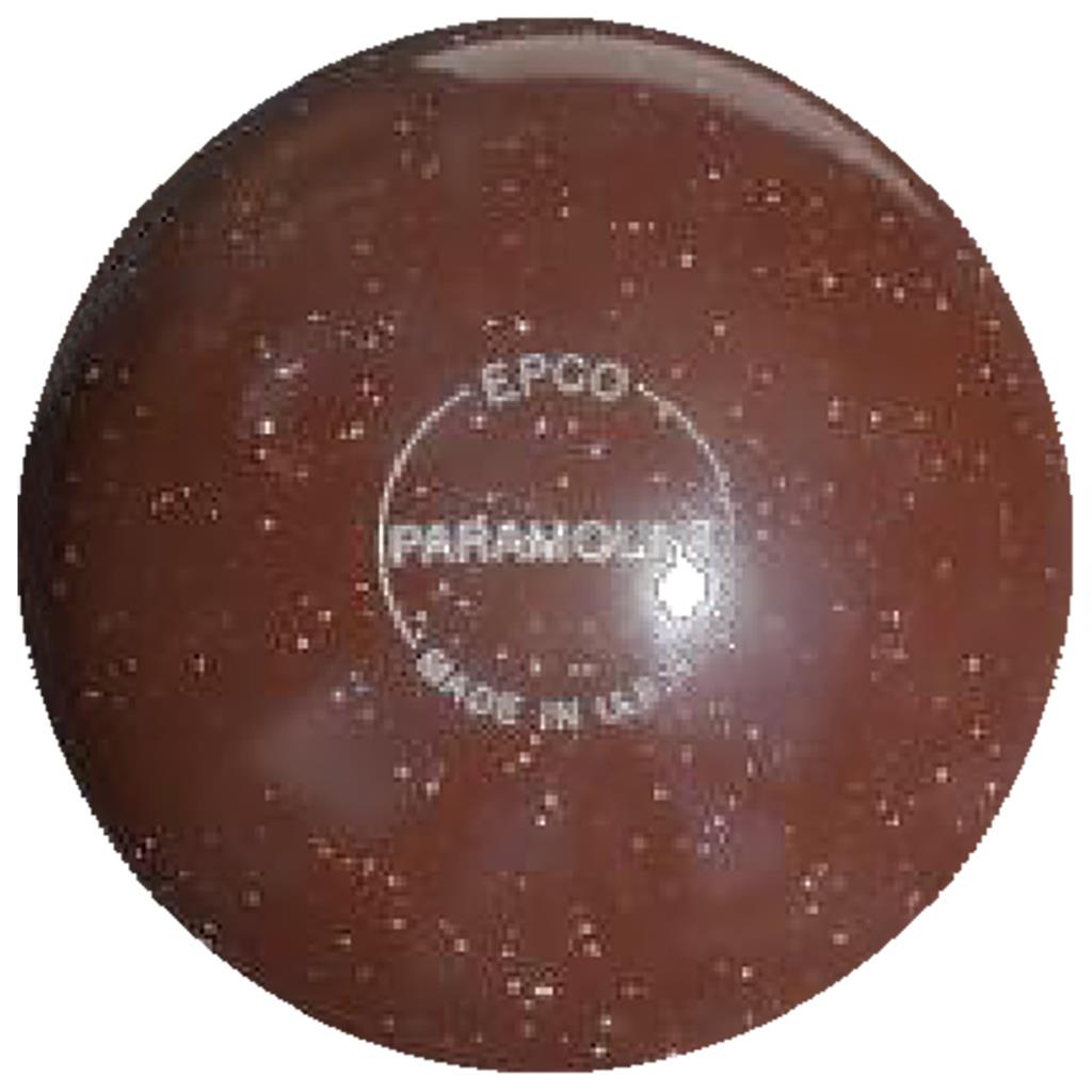 EPCO Duckpin Bowling Ball- Speckled House Ball - Brown (5 inch- 3lbs. 8 oz.) 1 Ball