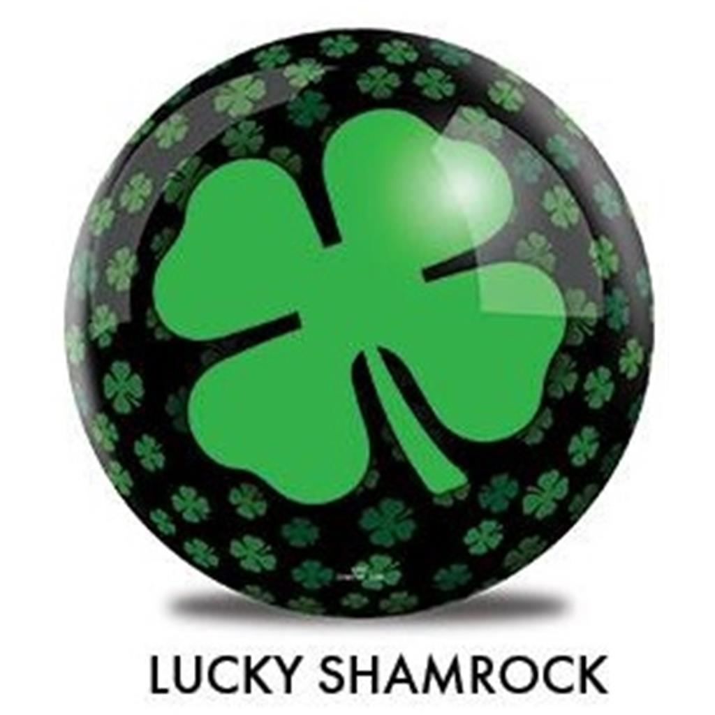 Lucky Shamrock Bowling Ball