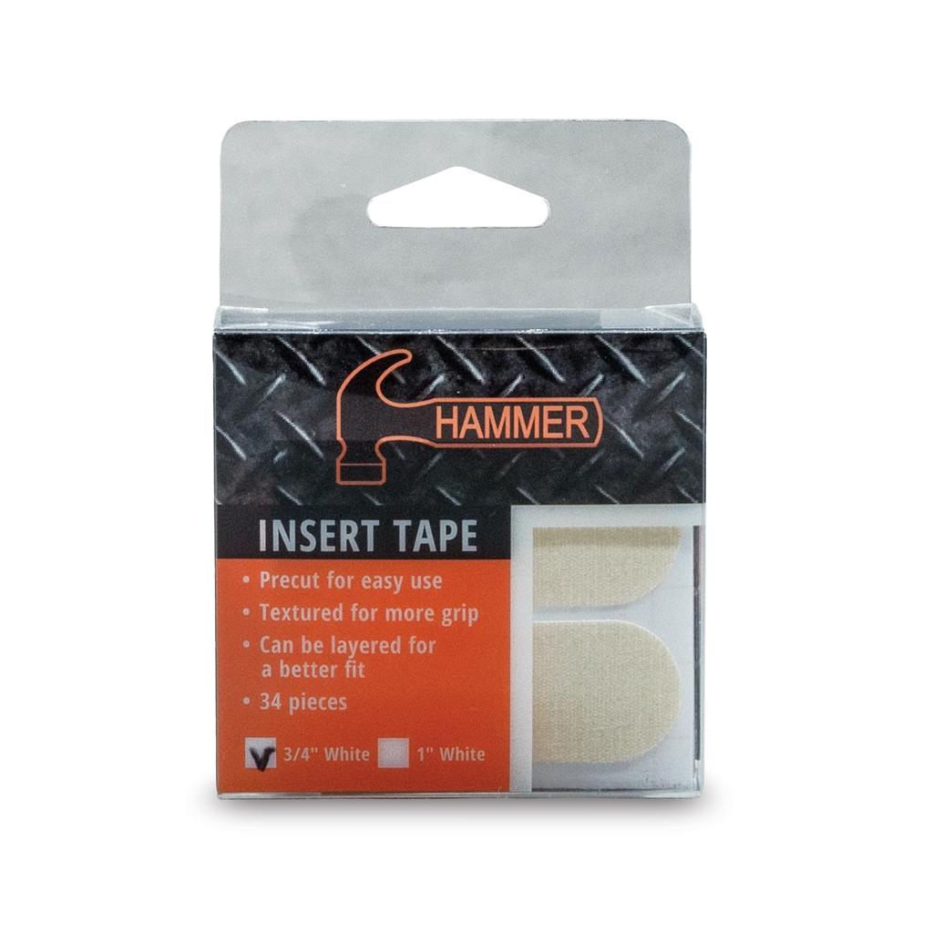 Hammer 3/4" White Tape - 34 Piece each