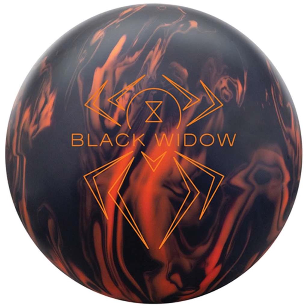 Hammer Professionally Drilled Black Widow 3.0 Bowling Ball - Black/Orange