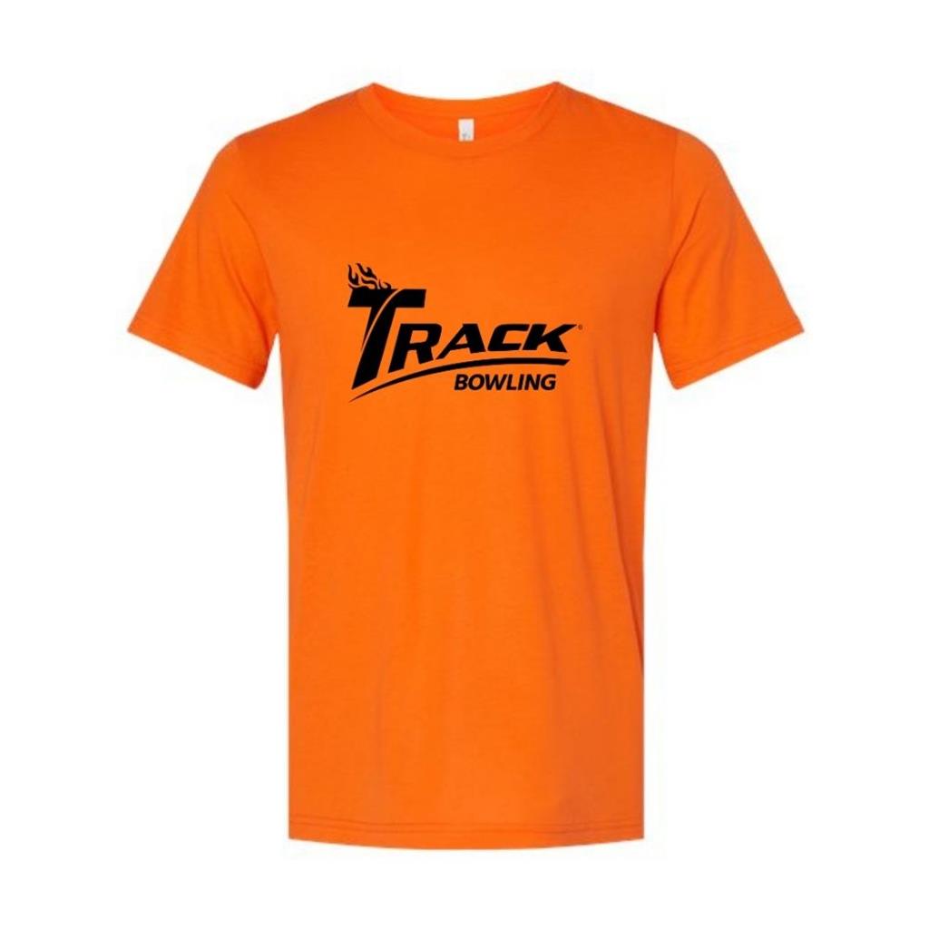 Track Bowling Tee-Burnt Orange