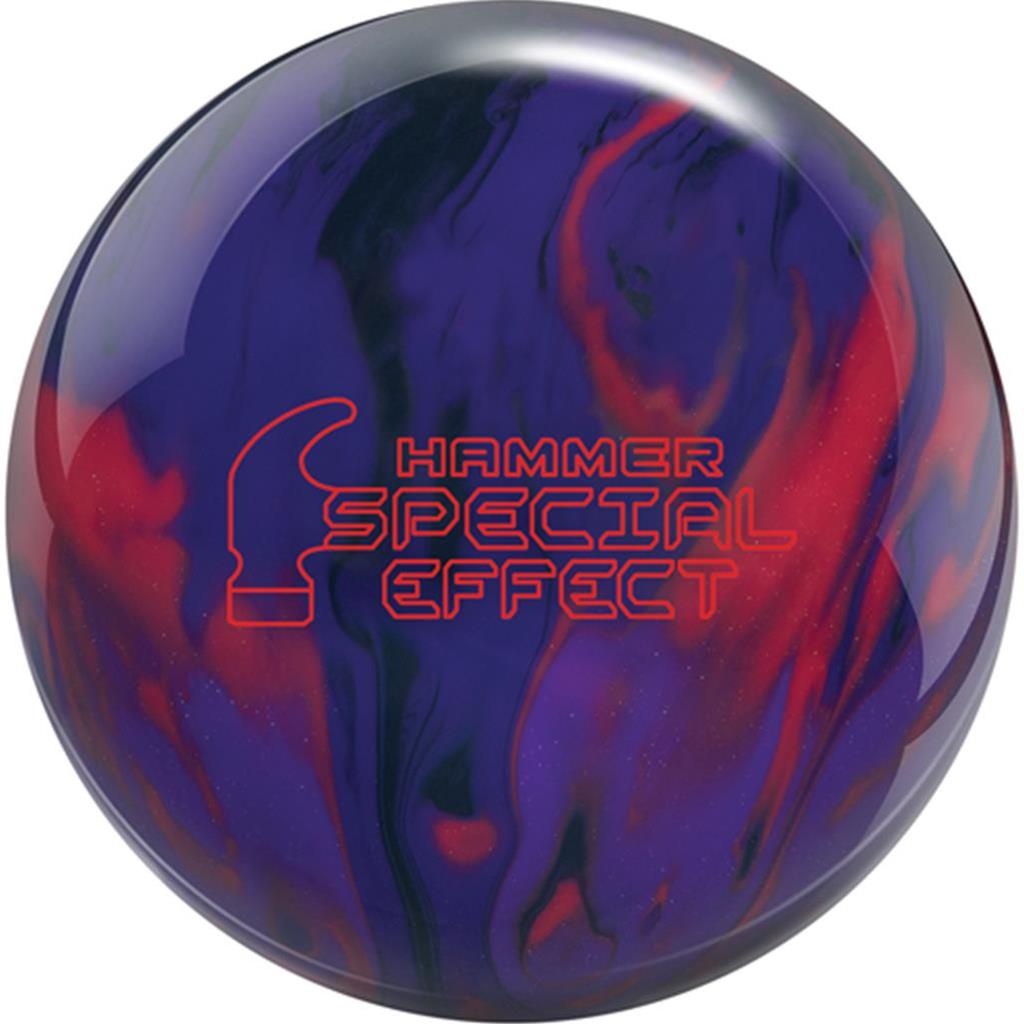 Hammer PRE-DRILLED Special Effect Bowling Ball - Purple/Red/Grape/Black