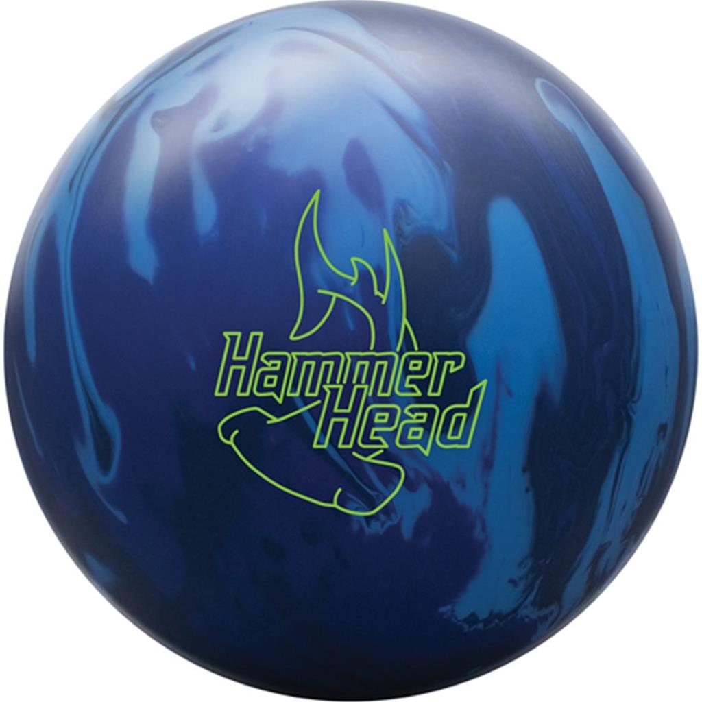 Hammer PRE-DRILLED Hammerhead Bowling Ball - Blue/Navy/Sky